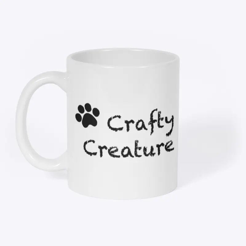 Crafty Creature Logo Mug